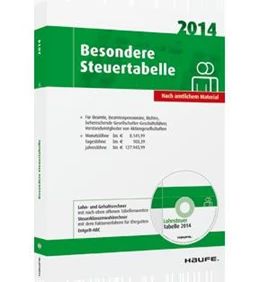 Abbildung von Besondere Steuertabelle 2014 | 1. Auflage | 2014 | beck-shop.de