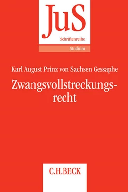Abbildung von v. Sachsen Gessaphe | Zwangsvollstreckungsrecht | 1. Auflage | 2014 | Band 199 | beck-shop.de