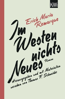 Abbildung von Remarque / Schneider | Im Westen nichts Neues | 1. Auflage | 2014 | beck-shop.de