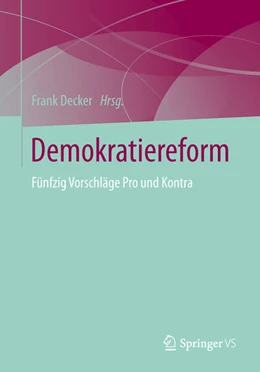 Abbildung von Decker | Demokratiereform | 1. Auflage | 2025 | beck-shop.de