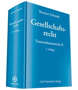 Abbildung von Schmidt | Gesellschaftsrecht | 5. Auflage | 2027 | beck-shop.de