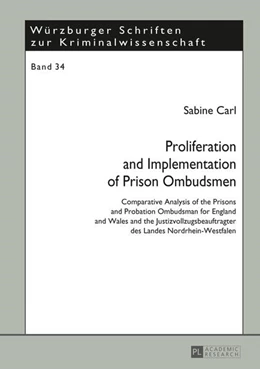 Abbildung von Carl | Proliferation and Implementation of Prison Ombudsmen | 1. Auflage | 2013 | 34 | beck-shop.de