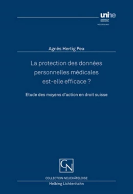 Abbildung von Hertig Pea | La protection des données personnelles médicales est-elle efficace? | 1. Auflage | 2013 | beck-shop.de