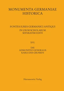 Abbildung von Mordek / Zechiel-Eckes | Die Admonitio generalis Karls des Großen | 2. Auflage | 2013 | 16 | beck-shop.de