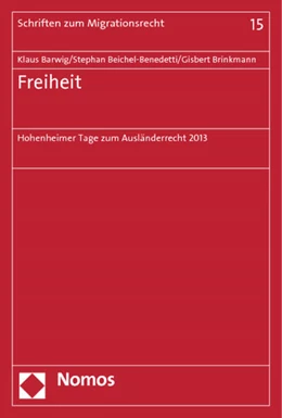 Abbildung von Barwig / Beichel-Benedetti | Freiheit | 1. Auflage | 2014 | 15 | beck-shop.de