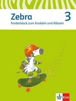 Abbildung von Zebra. Forderblock zum Knobeln und Rätseln. Sprache/Lesen 3. Schuljahr. Neubearbeitung | 1. Auflage | 2015 | beck-shop.de