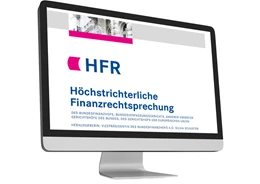 Abbildung von Zeitschriften-Modul HFR | 1. Auflage | | beck-shop.de