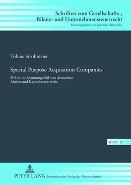 Abbildung von Strohmeier | Special Purpose Acquisition Companies | 1. Auflage | 2012 | 11 | beck-shop.de