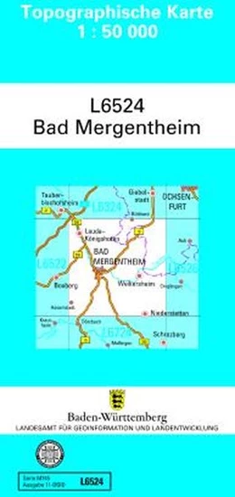 Abbildung von Bad Mergentheim 1 : 50 000 | 1. Auflage | 2014 | beck-shop.de