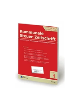 Abbildung von Kommunale Steuer-Zeitschrift - KStZ | 67. Auflage | 2025 | beck-shop.de