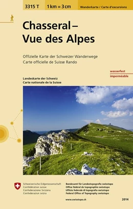 Abbildung von Swisstopo 1 : 33 333 Chasseral - Vue des Alpes | 1. Auflage | 2014 | beck-shop.de