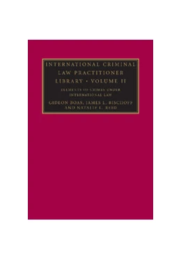 Abbildung von Boas / Bischoff | International Criminal Law Practitioner Library | 1. Auflage | 2014 | beck-shop.de