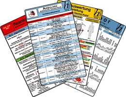 Abbildung von Ambulanz Karten-Set - EKG, Laborwerte, Notfallmedikamente, Reanimation | 1. Auflage | 2014 | beck-shop.de