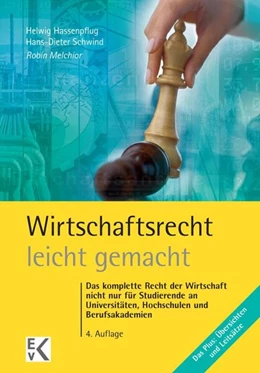 Abbildung von Melchior | Wirtschaftsrecht - leicht gemacht | 4. Auflage | 2014 | beck-shop.de