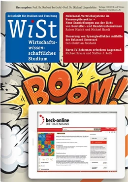 Abbildung von WiSt • Wirtschaftswissenschaftliches Studium | 47. Auflage | 2025 | beck-shop.de