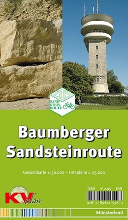 Abbildung von Baumberger Sandsteinroute 1 : 50 000 | 1. Auflage | 2014 | beck-shop.de