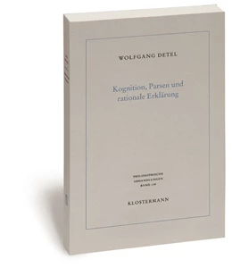 Abbildung von Detel | Kognition, Parsen und rationale Erklärung | 1. Auflage | 2014 | 108 | beck-shop.de