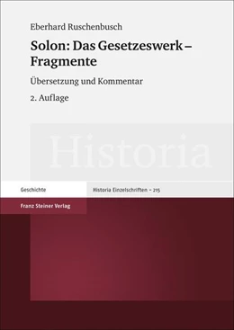 Abbildung von Ruschenbusch (†) / Bringmann | Solon: Das Gesetzeswerk – Fragmente | 2. Auflage | 2014 | beck-shop.de