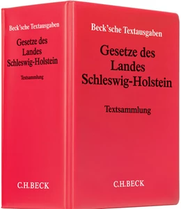 Abbildung von Gesetze des Landes Schleswig-Holstein | 44. Auflage | 2024 | beck-shop.de