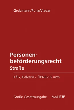 Abbildung von Grubmann / Punz | Personenbeförderungsrecht | 1. Auflage | 2014 | 72 | beck-shop.de