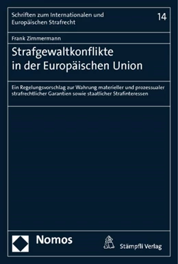 Abbildung von Zimmermann | Strafgewaltkonflikte in der Europäischen Union | 1. Auflage | 2015 | 14 | beck-shop.de