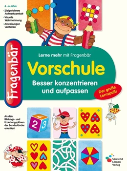 Abbildung von Vorschule. Besser konzentrieren und aufpassen | 1. Auflage | 2012 | beck-shop.de