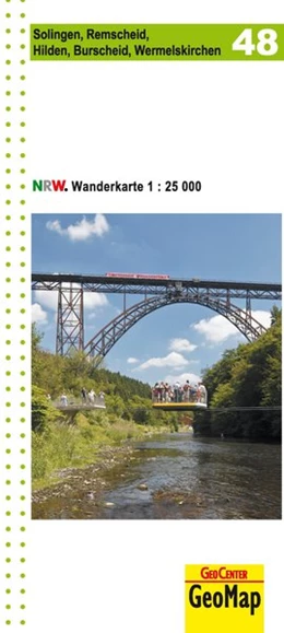 Abbildung von NRW Wanderkarte 48 Solingen, Remscheid, Hilden, Burscheid, Wermelskirchen 1 : 25 000 | 2. Auflage | 2014 | beck-shop.de