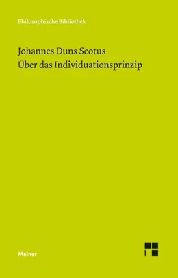Abbildung von Duns Scotus / Rossi Leidi | Über das Individuationsprinzip | 1. Auflage | 2015 | 668 | beck-shop.de