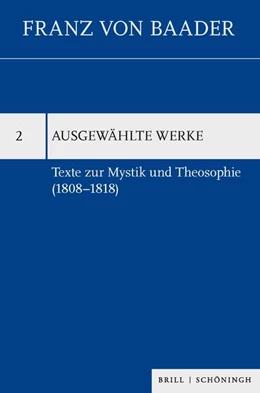 Abbildung von Bonchino | Texte zur Mystik und Theosophie (1808-1818) | 1. Auflage | 2021 | 2 | beck-shop.de