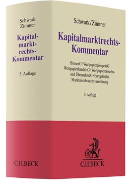 Abbildung von Schwark / Zimmer | Kapitalmarktrechts-Kommentar | 5. Auflage | 2020 | beck-shop.de