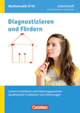 Abbildung von Arndt / Flade | Diagnostizieren und Fördern in Mathematik 9./10. Schuljahr. Lineare Funktionen und Gleichungssysteme, Quadratische Funktionen und Gleichungen | 1. Auflage | 2009 | beck-shop.de