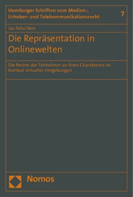 Abbildung von Dein | Die Repräsentation in Onlinewelten | 1. Auflage | 2014 | 7 | beck-shop.de