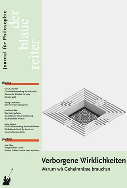 Abbildung von Reusch / Obermeier | Der Blaue Reiter 35. Journal für Philosophie / Verborgene Wirklichkeiten | 1. Auflage | 2014 | beck-shop.de