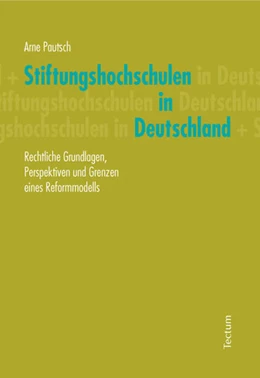 Abbildung von Pautsch | Stiftungshochschulen in Deutschland | 1. Auflage | 2008 | beck-shop.de