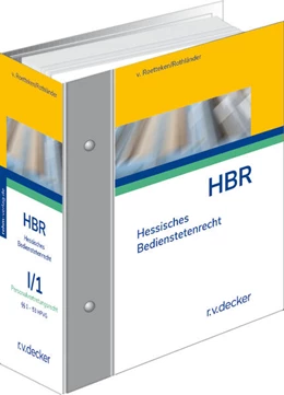 Abbildung von von Roetteken / Rothländer | Hessisches Bedienstetenrecht - HBR - mit Aktualisierungsservice | 1. Auflage | 2025 | beck-shop.de