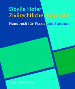 Abbildung von Hofer | Zivilrechtliche Ansprüche | 1. Auflage | 2014 | beck-shop.de