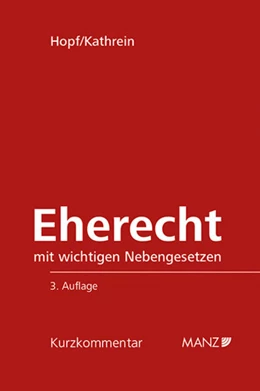 Abbildung von Hopf / Kathrein | Eherecht | 3. Auflage | 2014 | beck-shop.de