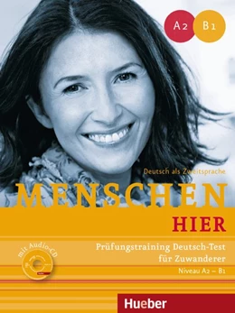 Abbildung von Werff / Schaefer | Menschen hier. Prüfungstraining Deutsch-Test für Zuwanderer mit Audio-CD | 1. Auflage | 2018 | beck-shop.de