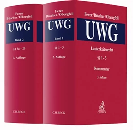 Abbildung von Fezer / Büscher | Lauterkeitsrecht: UWG | 3. Auflage | 2016 | beck-shop.de