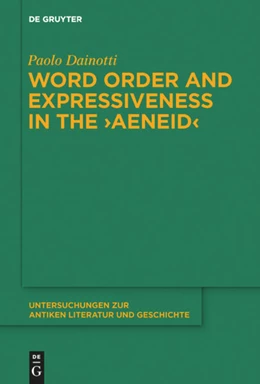 Abbildung von Dainotti | Word Order and Expressiveness in the 