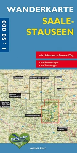 Abbildung von Gebhardt | Saalestauseen 1 : 50 000 Wanderkarte | 4. Auflage | 2014 | beck-shop.de