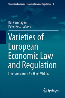 Abbildung von Purnhagen / Rott | Varieties of European Economic Law and Regulation | 1. Auflage | 2014 | beck-shop.de