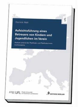 Abbildung von Matt | Aufsichtsführung eines Betreuers von Kindern und Jugendlichen im Verein | 1. Auflage | 2014 | beck-shop.de