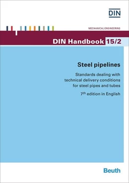 Abbildung von DIN e.V. (Hrsg.) | Steel pipelines | 7. Auflage | 2014 | 15/2 | beck-shop.de