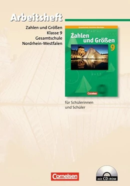 Abbildung von Wennekers / Koullen | Zahlen und Größen 9. Schuljahr. Erweiterungskurs. Arbeitsheft mit eingelegten Lösungen und CD-ROM | 1. Auflage | 2009 | beck-shop.de