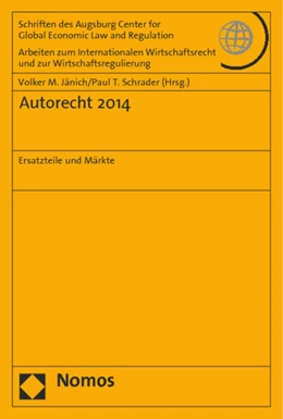 Abbildung von Jänich / Schrader (Hrsg.) | Autorecht 2014 | 1. Auflage | 2014 | 65 | beck-shop.de