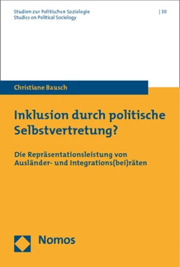 Abbildung von Bausch | Inklusion durch politische Selbstvertretung? | 1. Auflage | 2014 | 30 | beck-shop.de