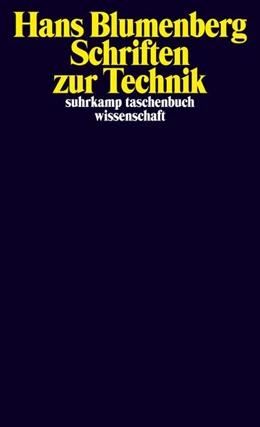 Abbildung von Blumenberg / Schmitz | Schriften zur Technik | 3. Auflage | 2015 | beck-shop.de