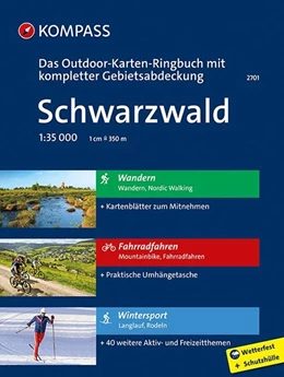 Abbildung von Kompass-Karten Gmbh | KOMPASS Outdoor-Karte Ringbuch Schwarzwald 1:35.000 | 1. Auflage | 2015 | beck-shop.de