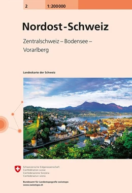 Abbildung von Swisstopo Schweiz Nord-Ost 1 : 200 000 | 1. Auflage | 2014 | beck-shop.de